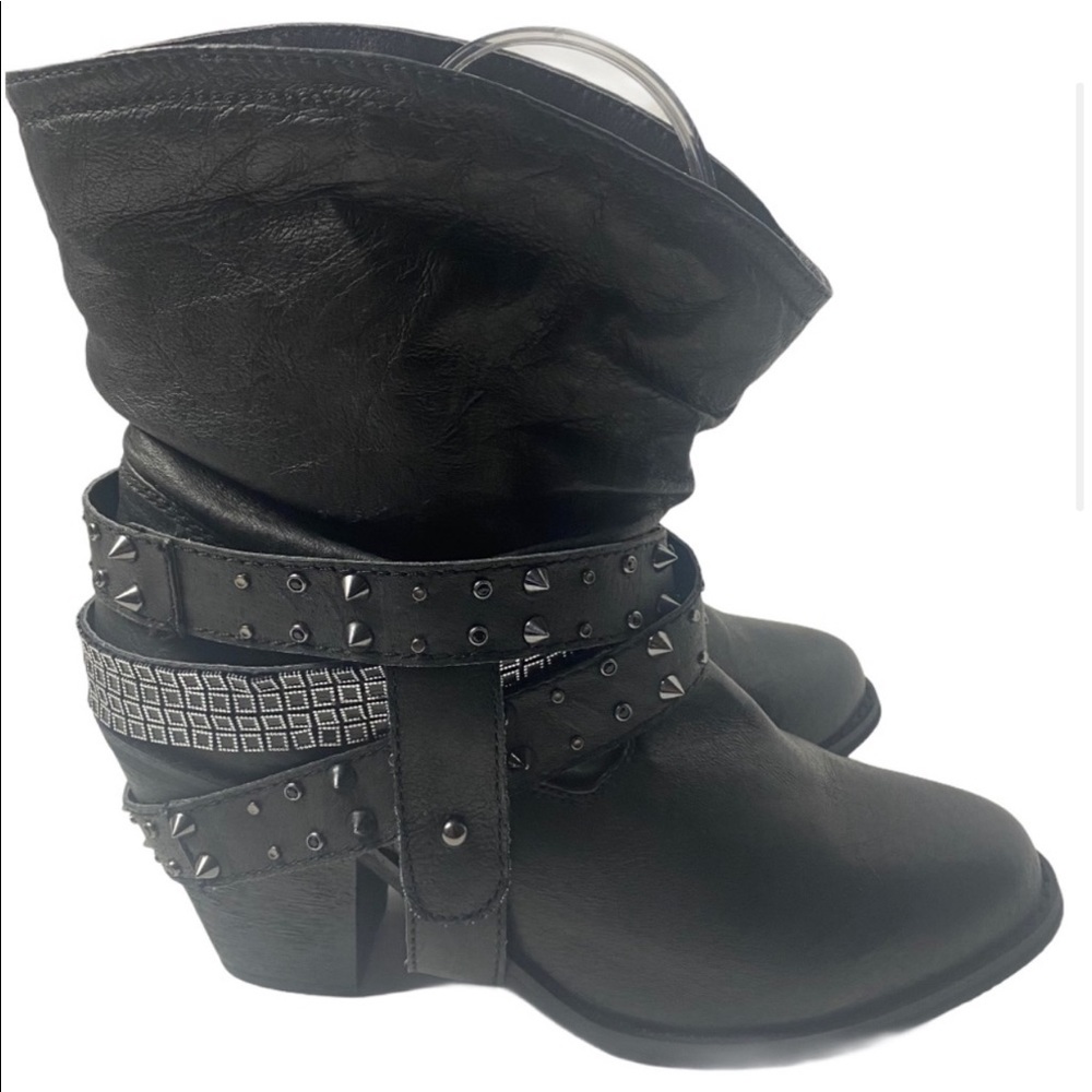 NEW Santa Fe Boot Company Ankle Moto Boots 8.5